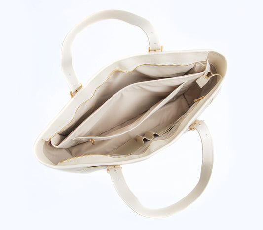 Miley Vegan Cream Women Purse: Gunas New York 4
